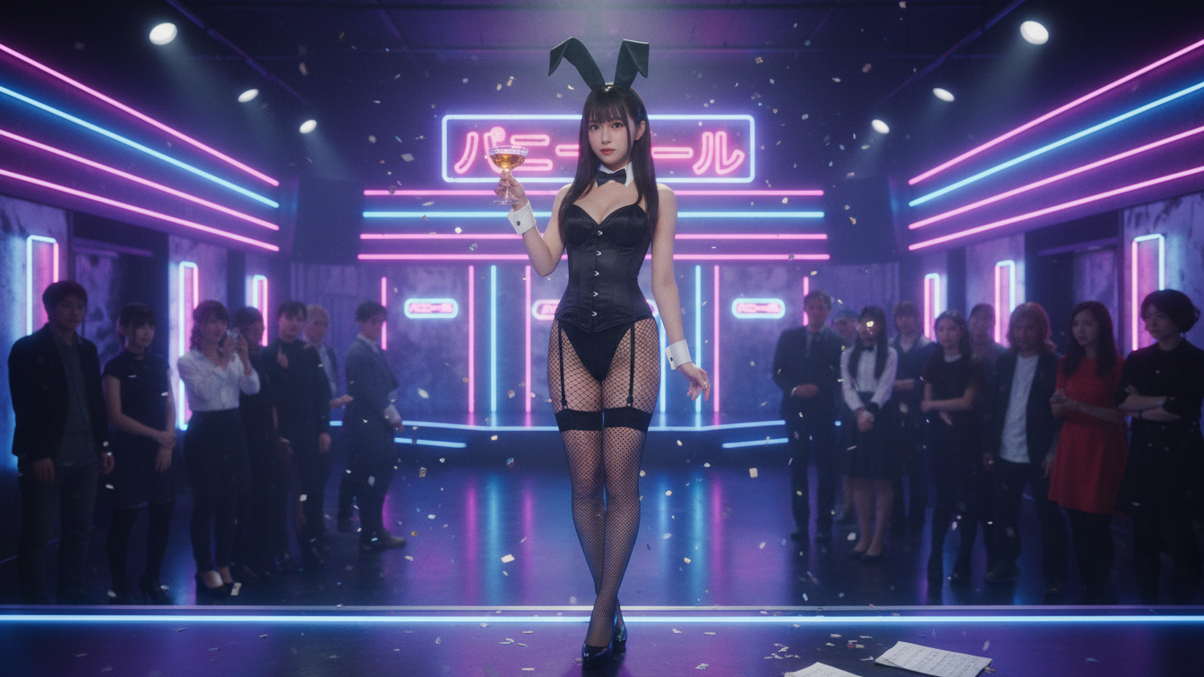 生成AIで、ある曲の歌詞を1枚のイメージ画像にしてもらうトピ