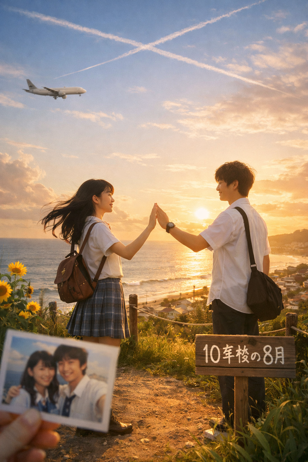 生成AIで、ある曲の歌詞を1枚のイメージ画像にしてもらうトピ