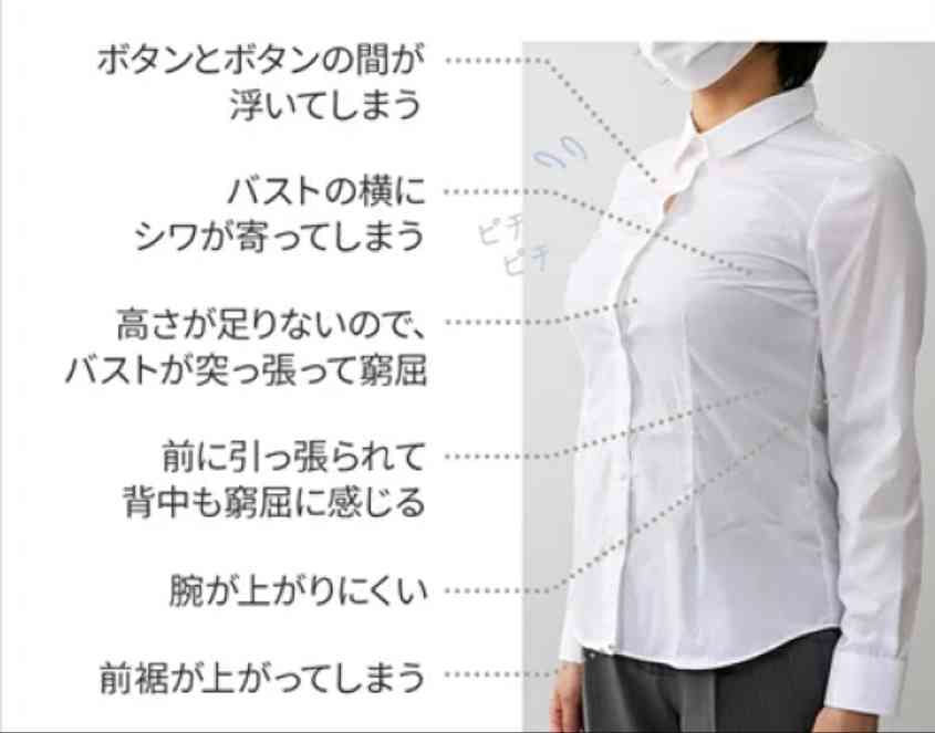 服のサイズ選びが難しい