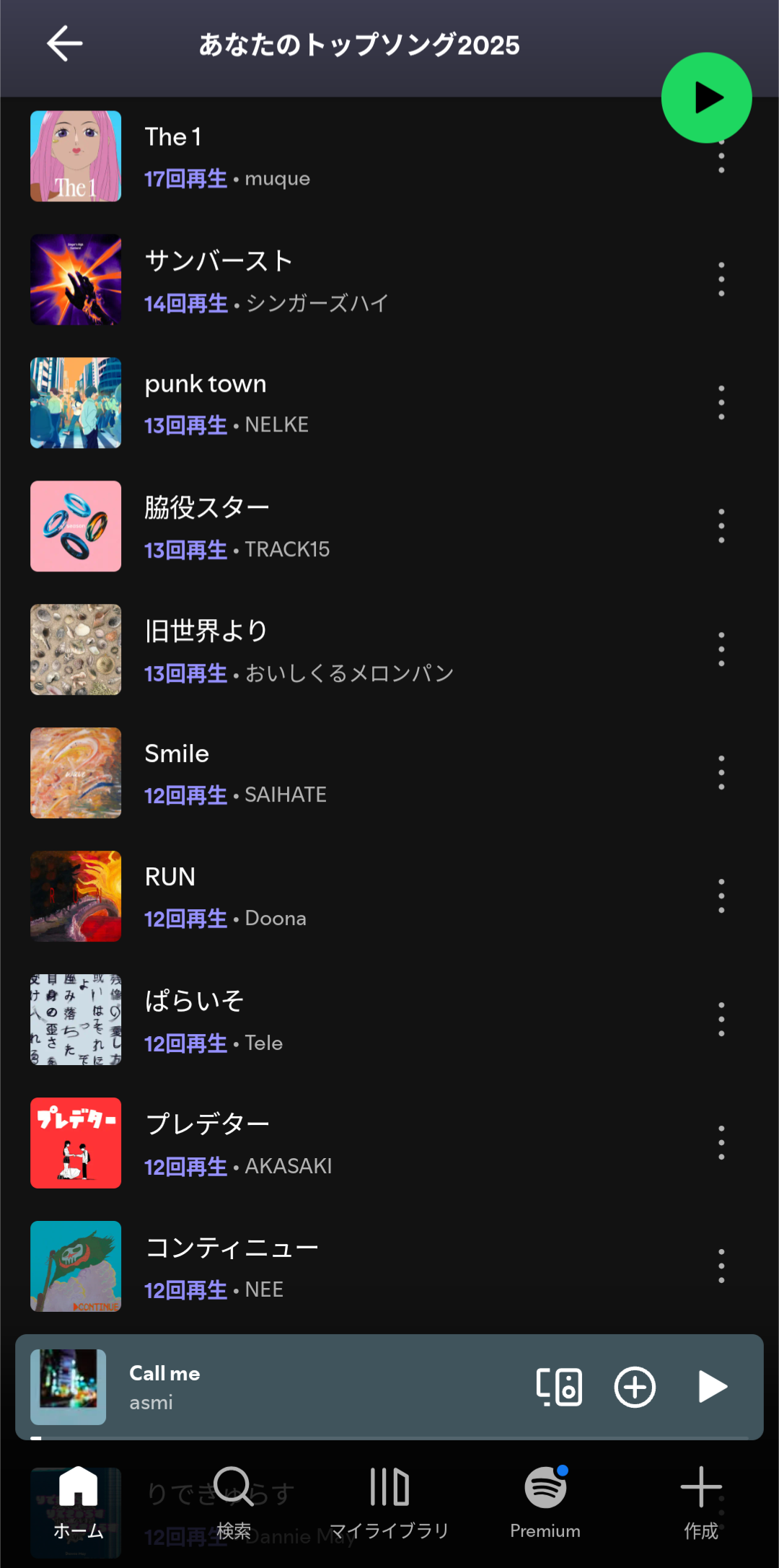 [音楽】Spotify まとめ!