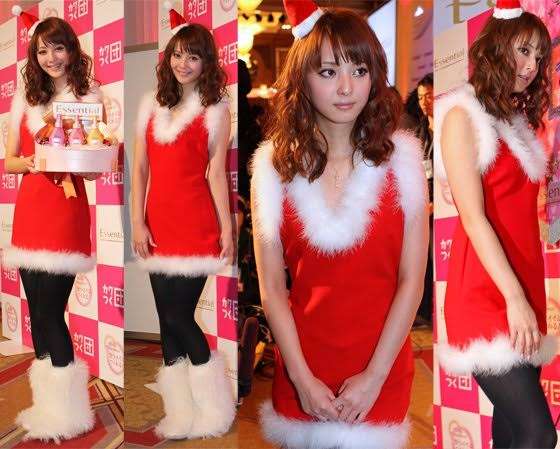 サンタ姿の芸能人が見たい
