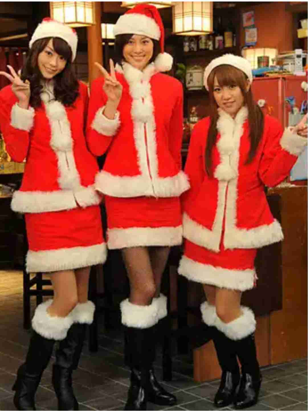 サンタ姿の芸能人が見たい