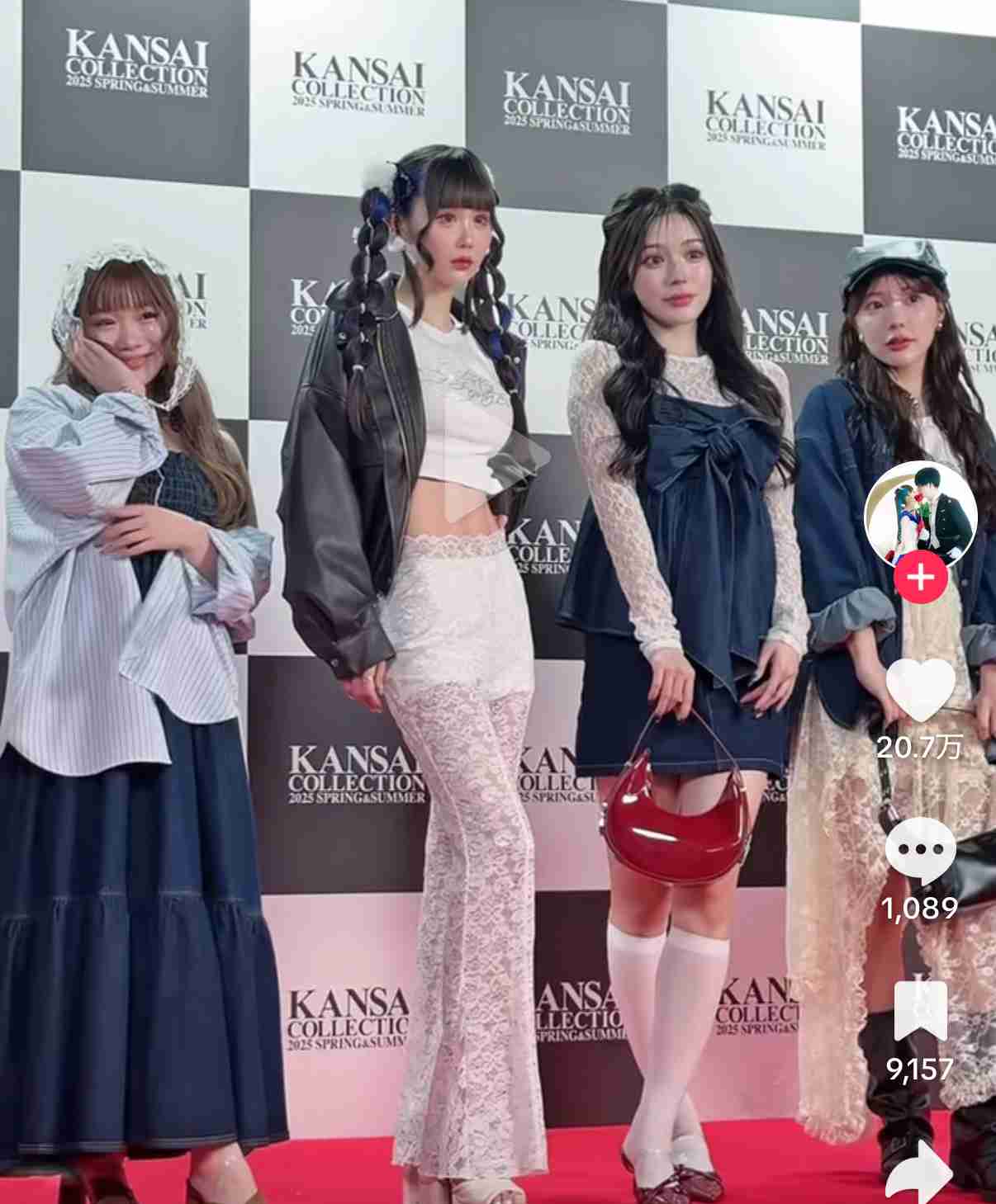 ゆりにゃ、美脚際立つ柄タイツ×ショーパン姿でダンス披露「脚長すぎて二度見」「スタイルが神」と反響