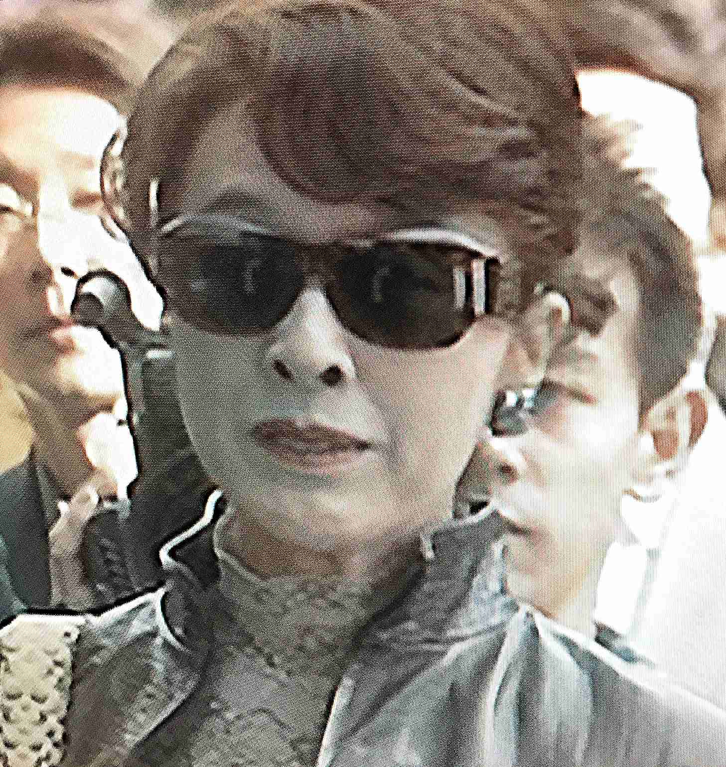 冬でもサングラス