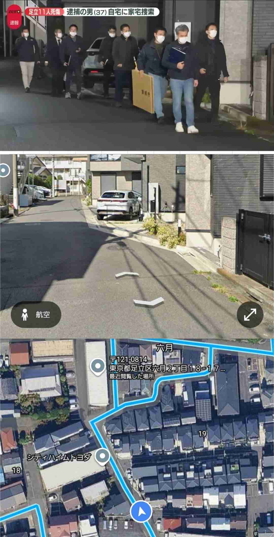東京・足立区2人死亡ひき逃げ　窃盗で逮捕の男（37）を再逮捕　警視庁は実名に切り替えの判断