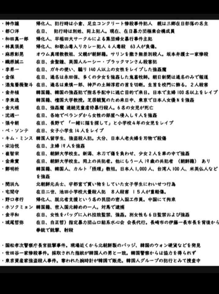 【日本犯罪史】凶悪犯の成育歴について