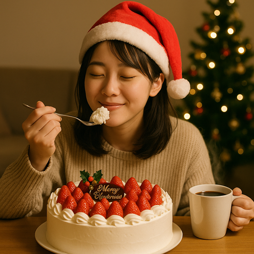 ケーキ、1人でどのくらい食べられますか?