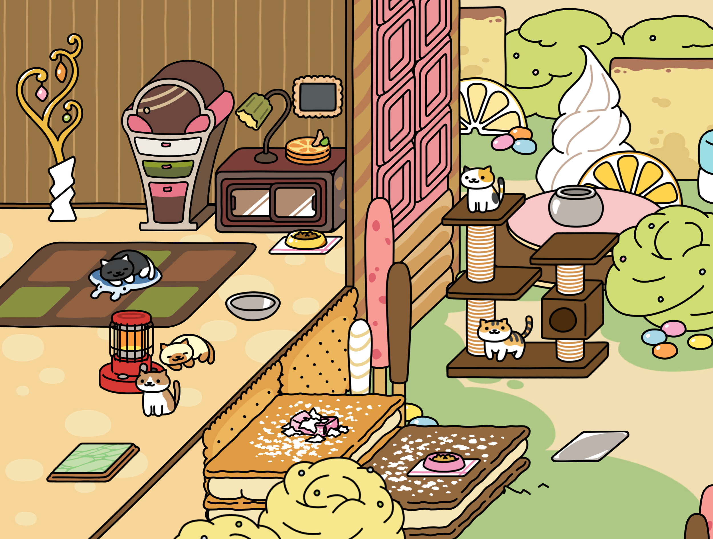 ねこあつめやってる人〜🐾