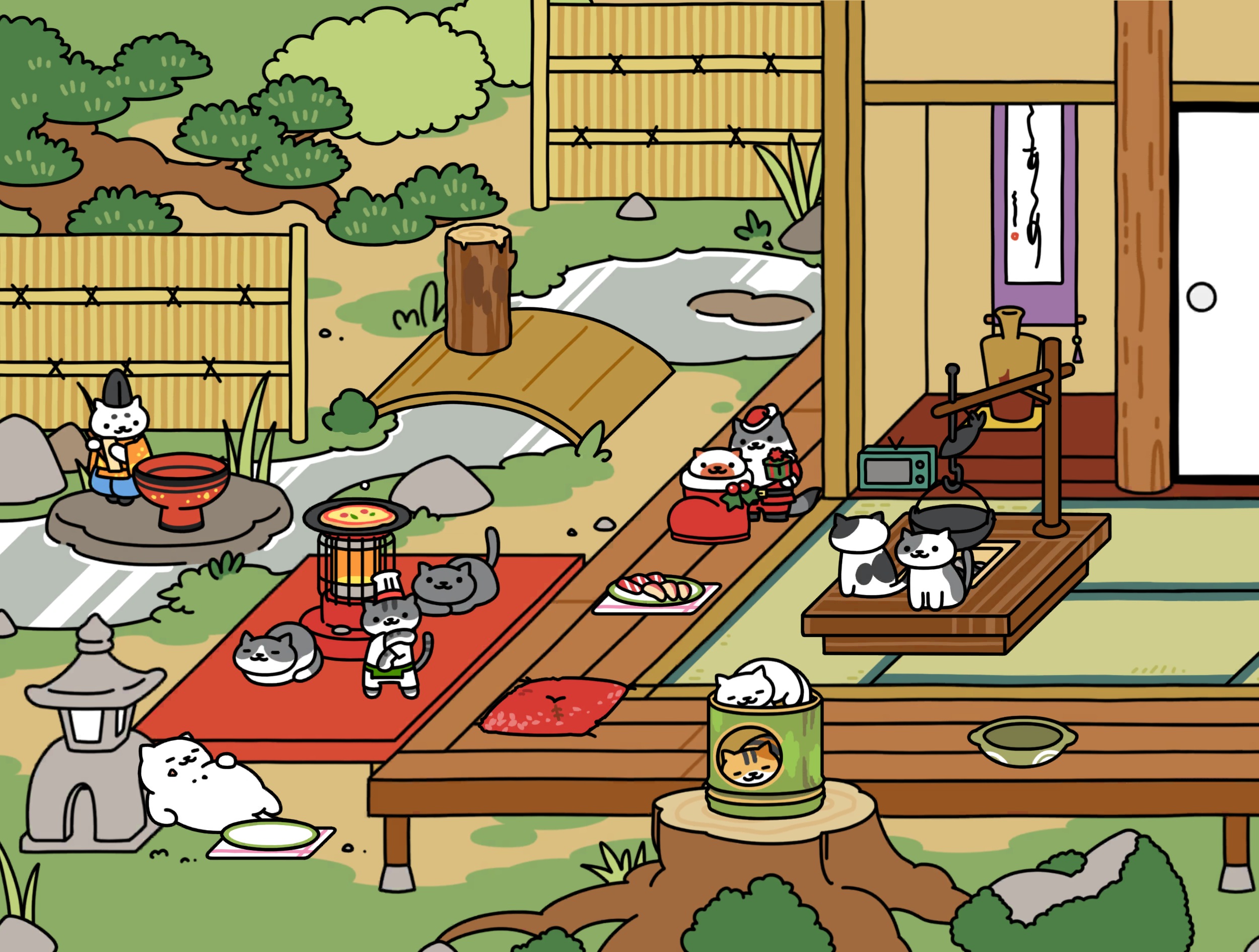 ねこあつめやってる人〜🐾