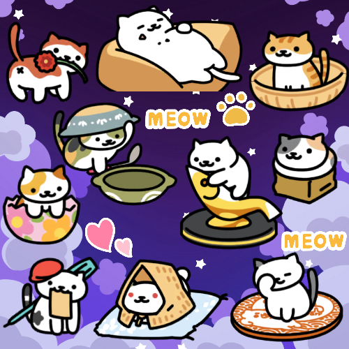 ねこあつめやってる人〜🐾