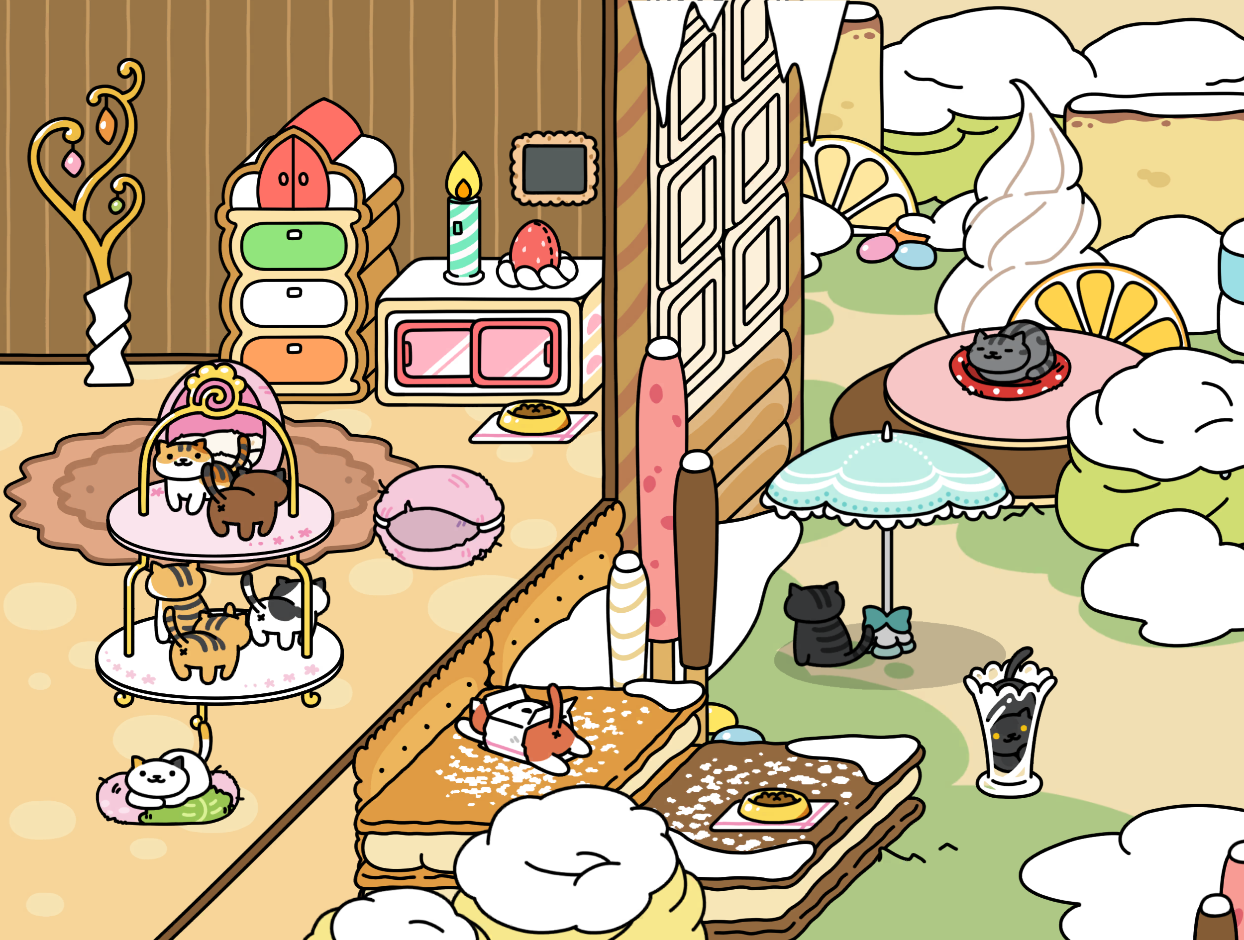 ねこあつめやってる人〜🐾