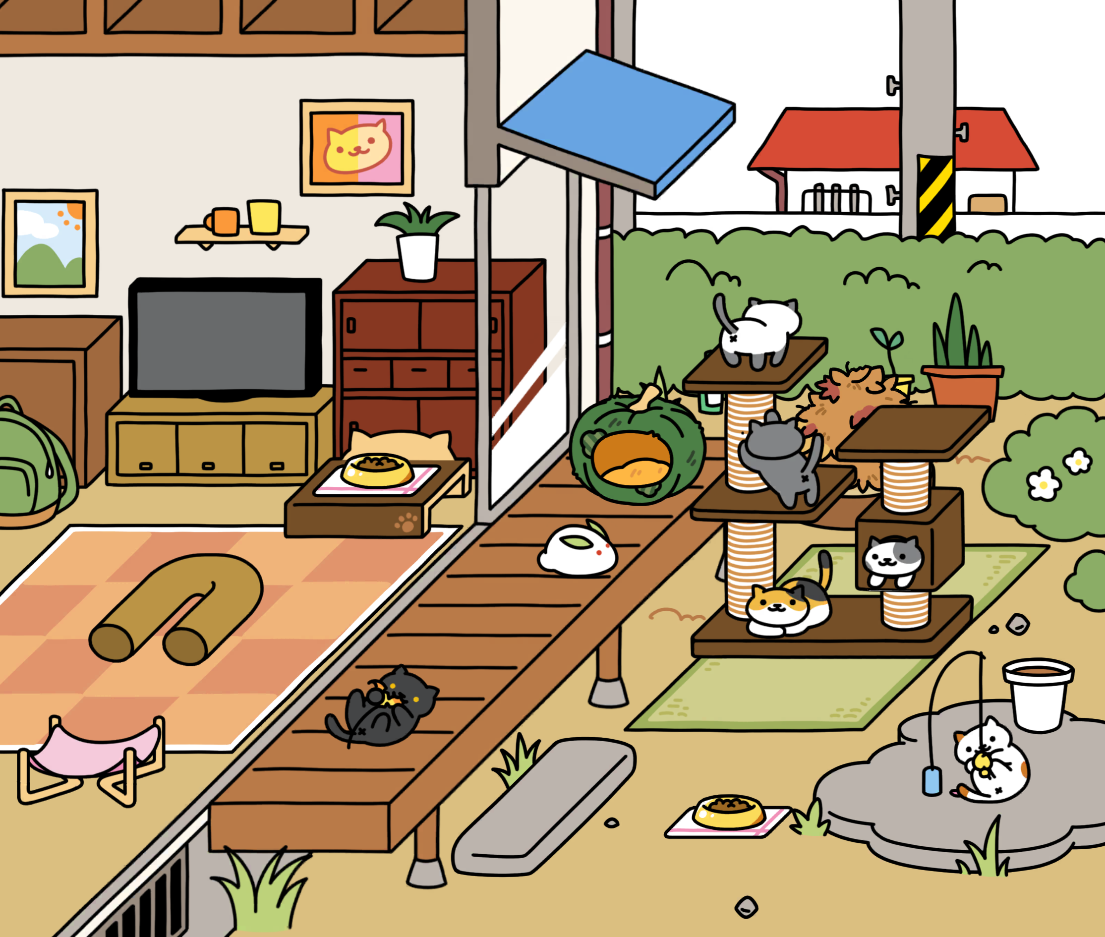 ねこあつめやってる人〜🐾