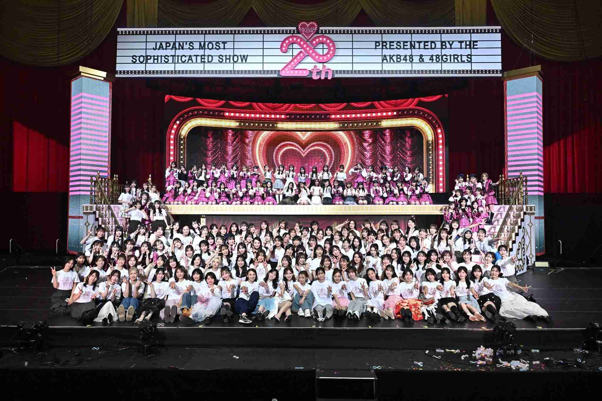 AKB48 20周年記念公演に”初代・神7”6人もそろう 最終公演はOGだけで135人登場