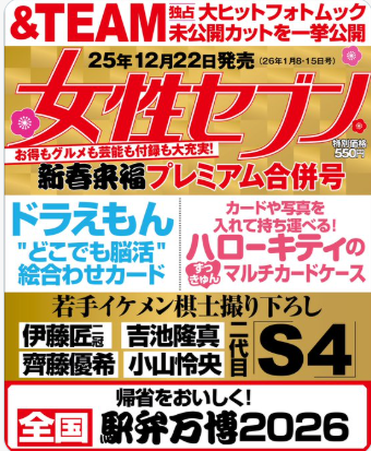 【定期トピ】雑誌付録1、2月号