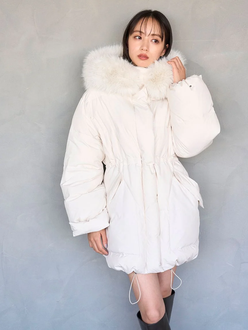 ロングダウンでお洒落感を出す方法