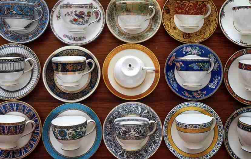 素敵なソーサー&カップのセットが見たい☕