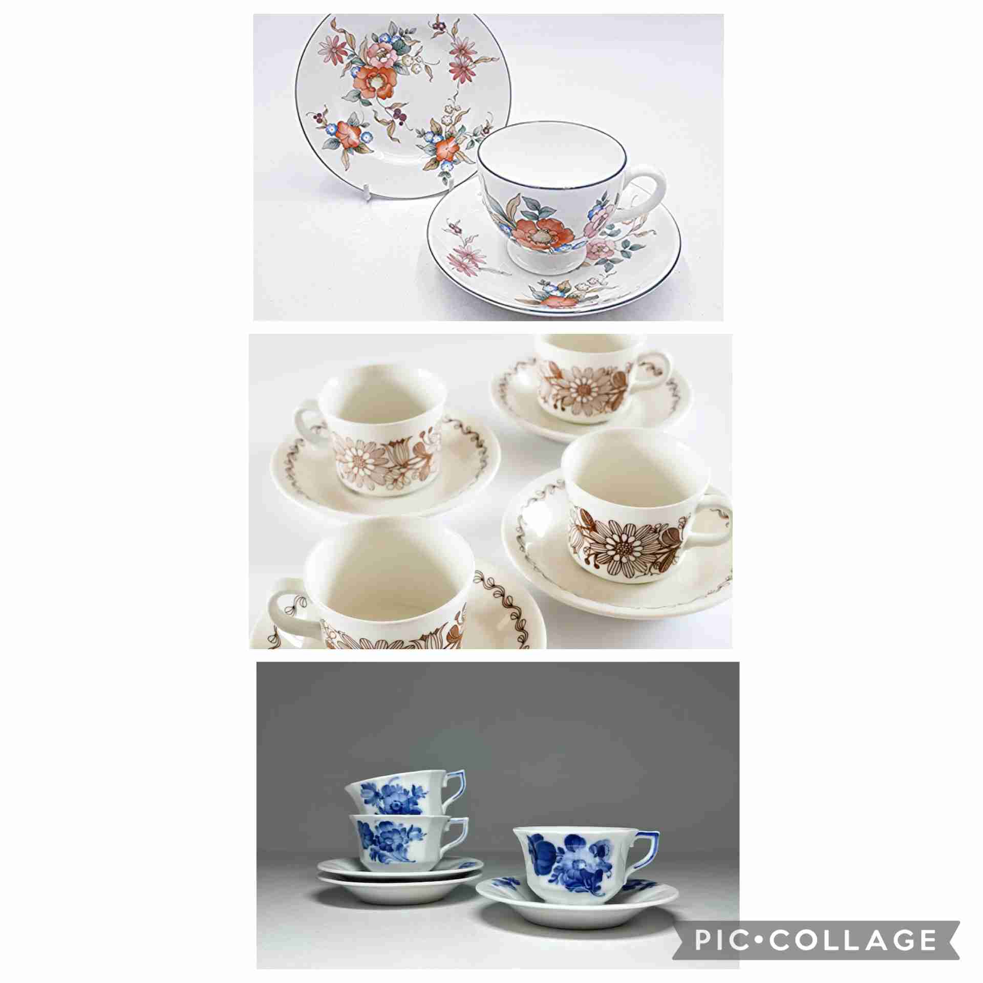 素敵なソーサー&カップのセットが見たい☕