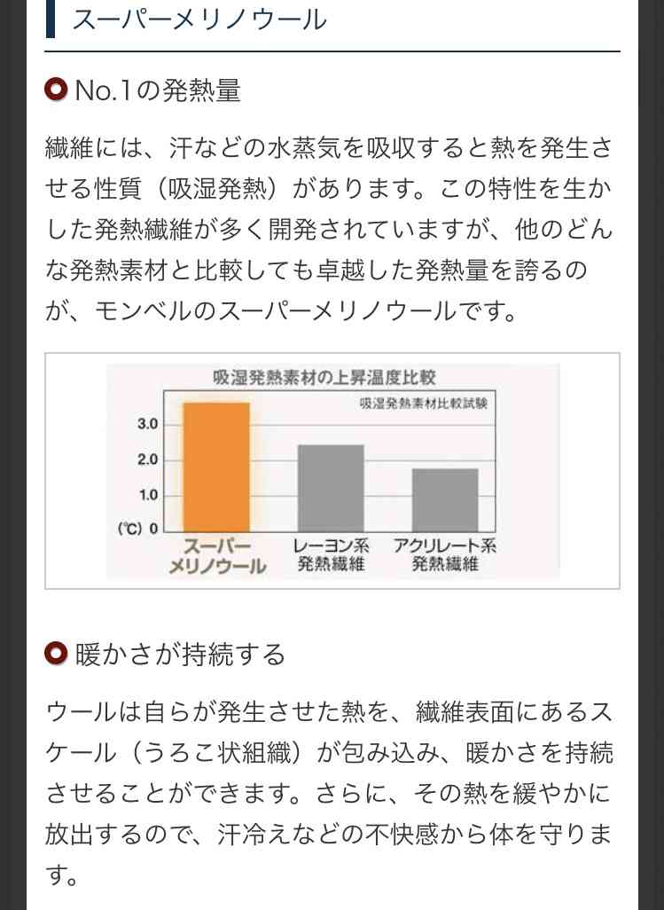 結局いちばん暖かい冬用インナーってどれ？？
