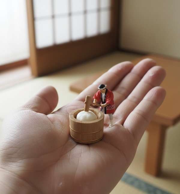 家で餅つきしますか？