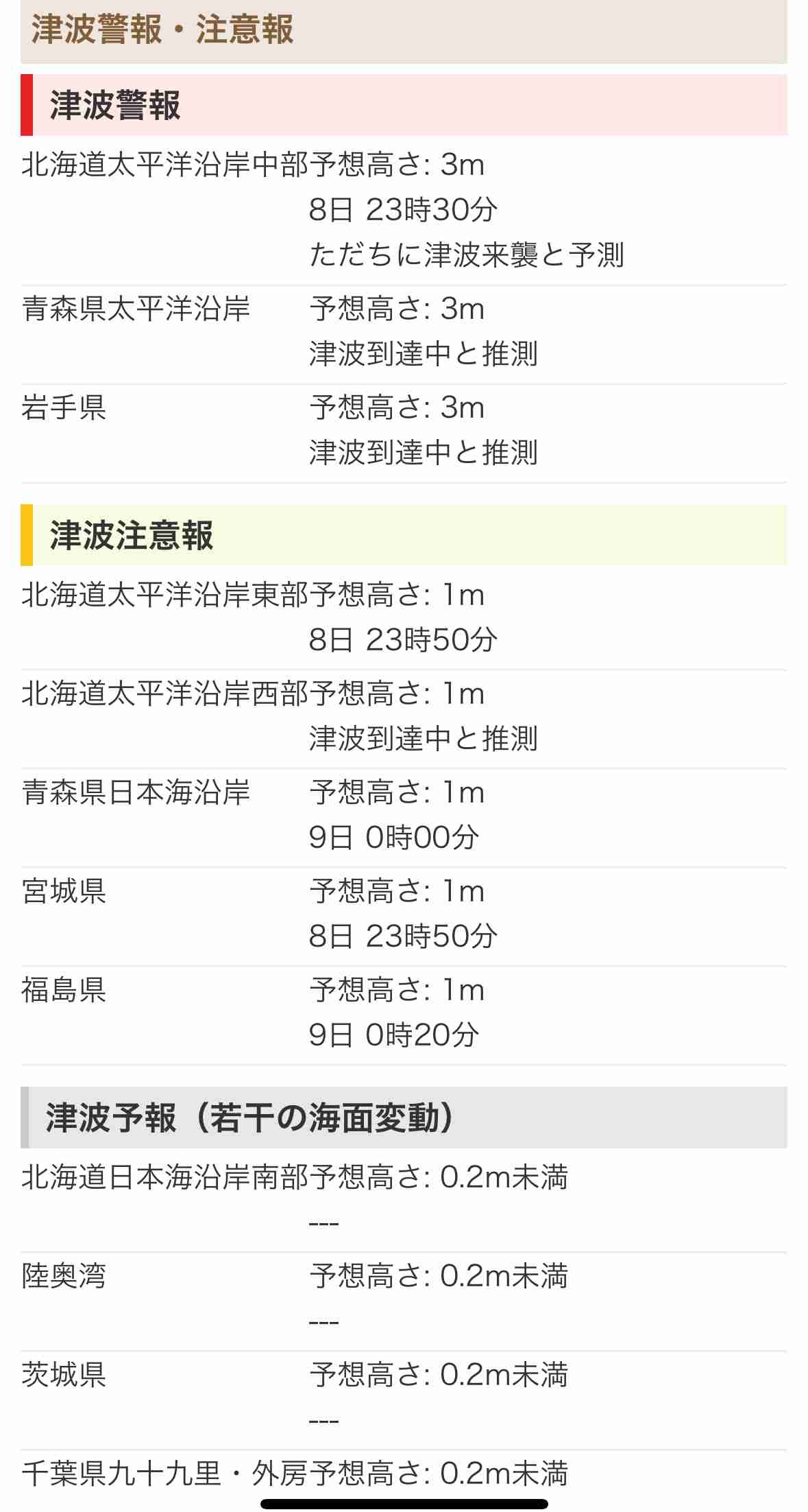 青森県で最大震度6強の強い地震　