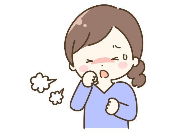 ちょっとしたことで咳がでる