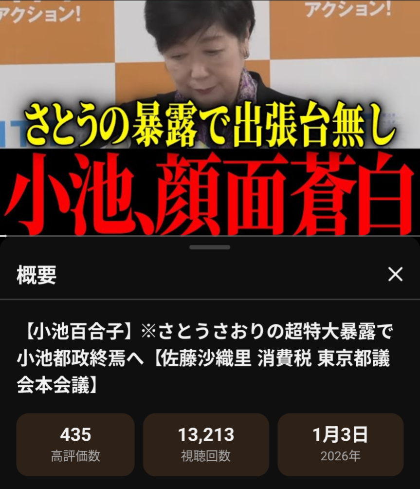 小池百合子都知事「子供の育成は未来への投資」　出産をリスクと考える社会は縮退する