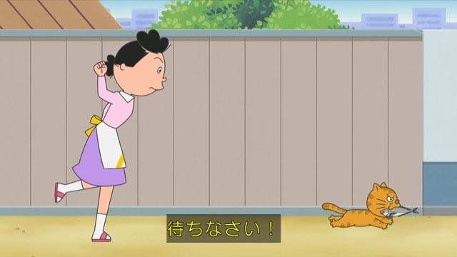 キッチンで悪さをしようとして、家族に捕まって運ばれていく猫の表情があまりにも悲しげで草