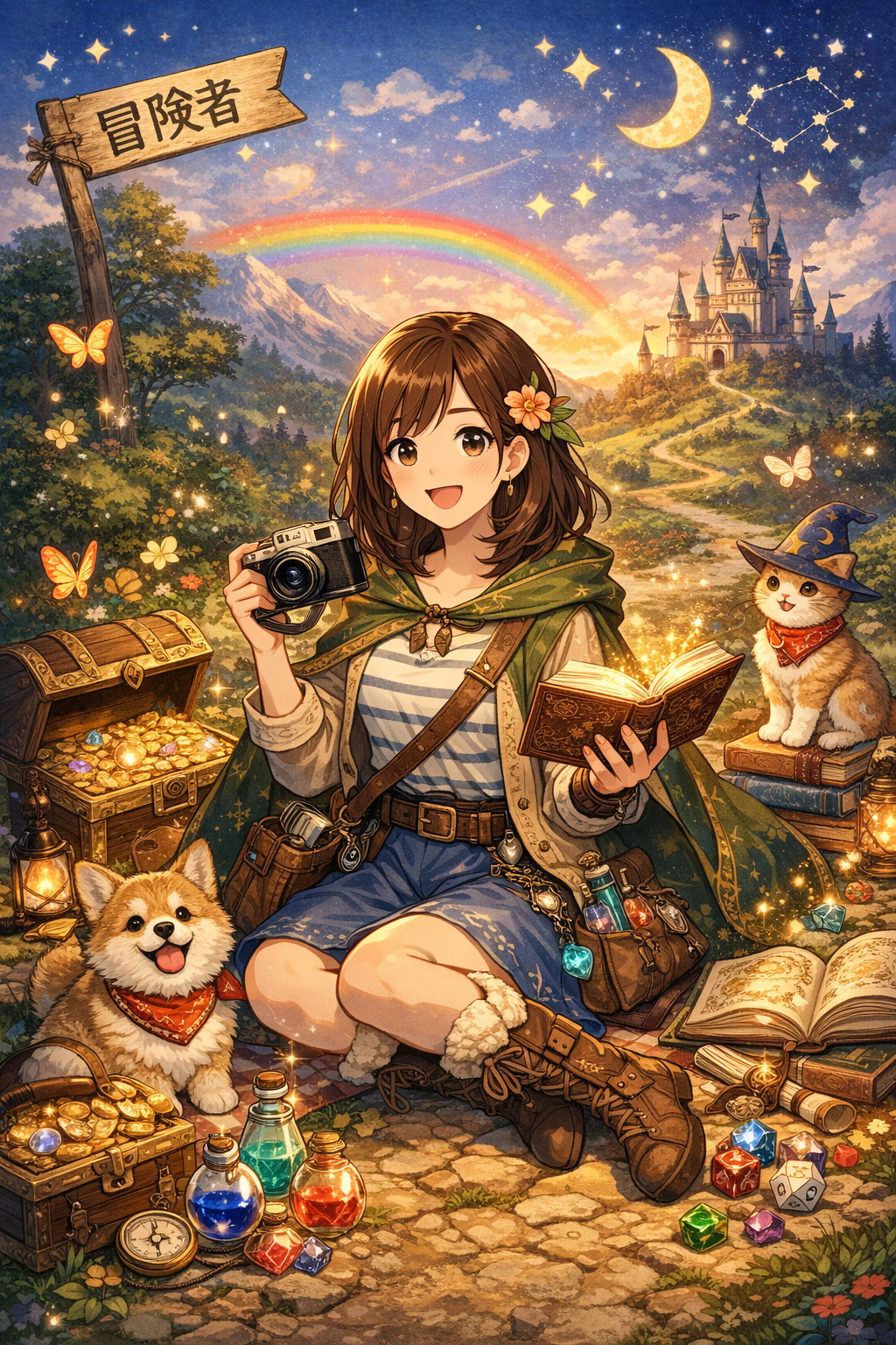 お題を出したら誰かが生成AIで画像を作ってくれるトピ　【Part8】