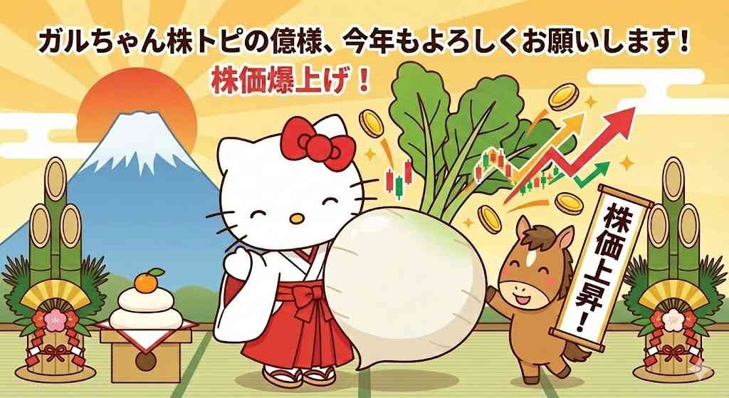 【1月】株トピ【2026年🎍】