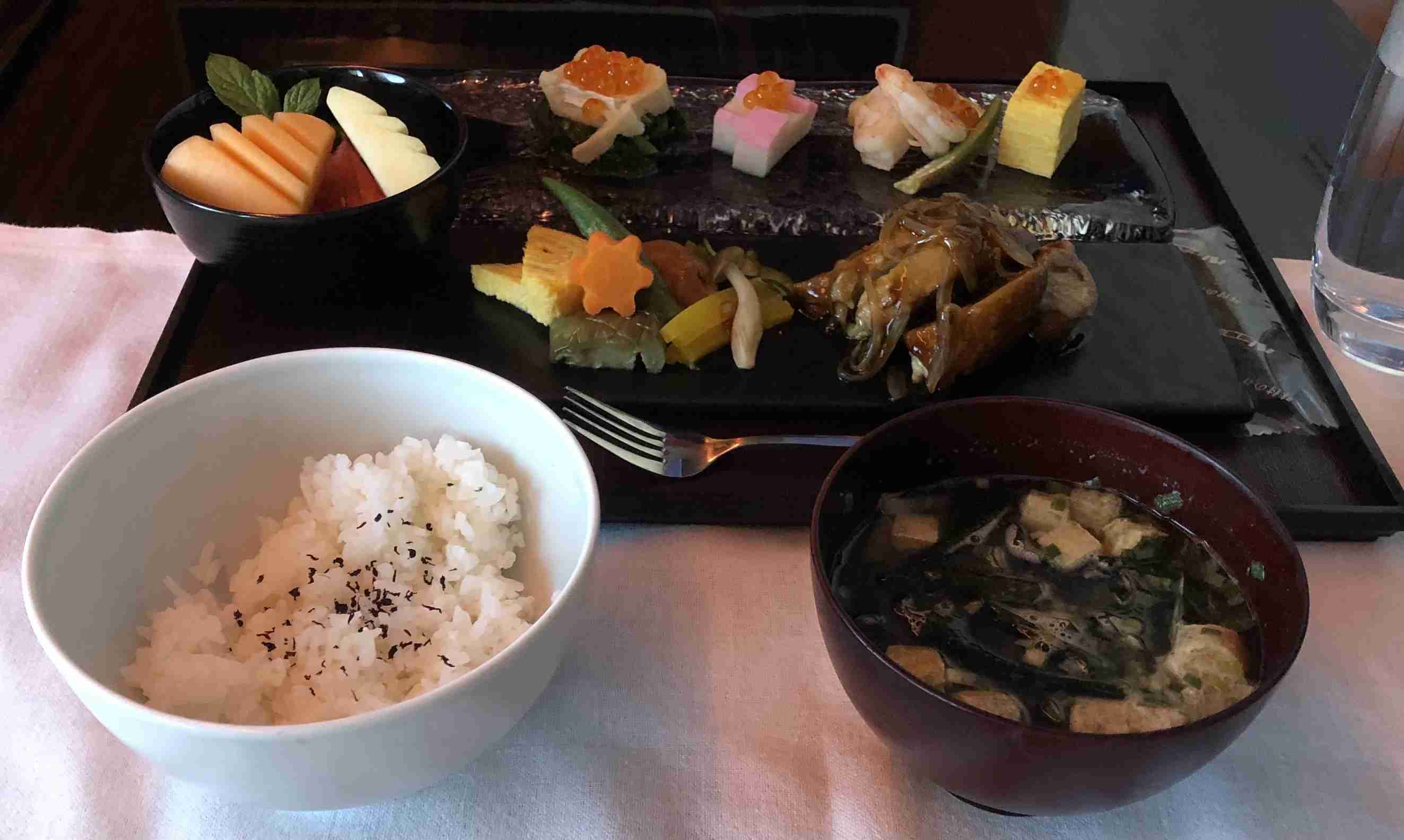 機内食の思い出