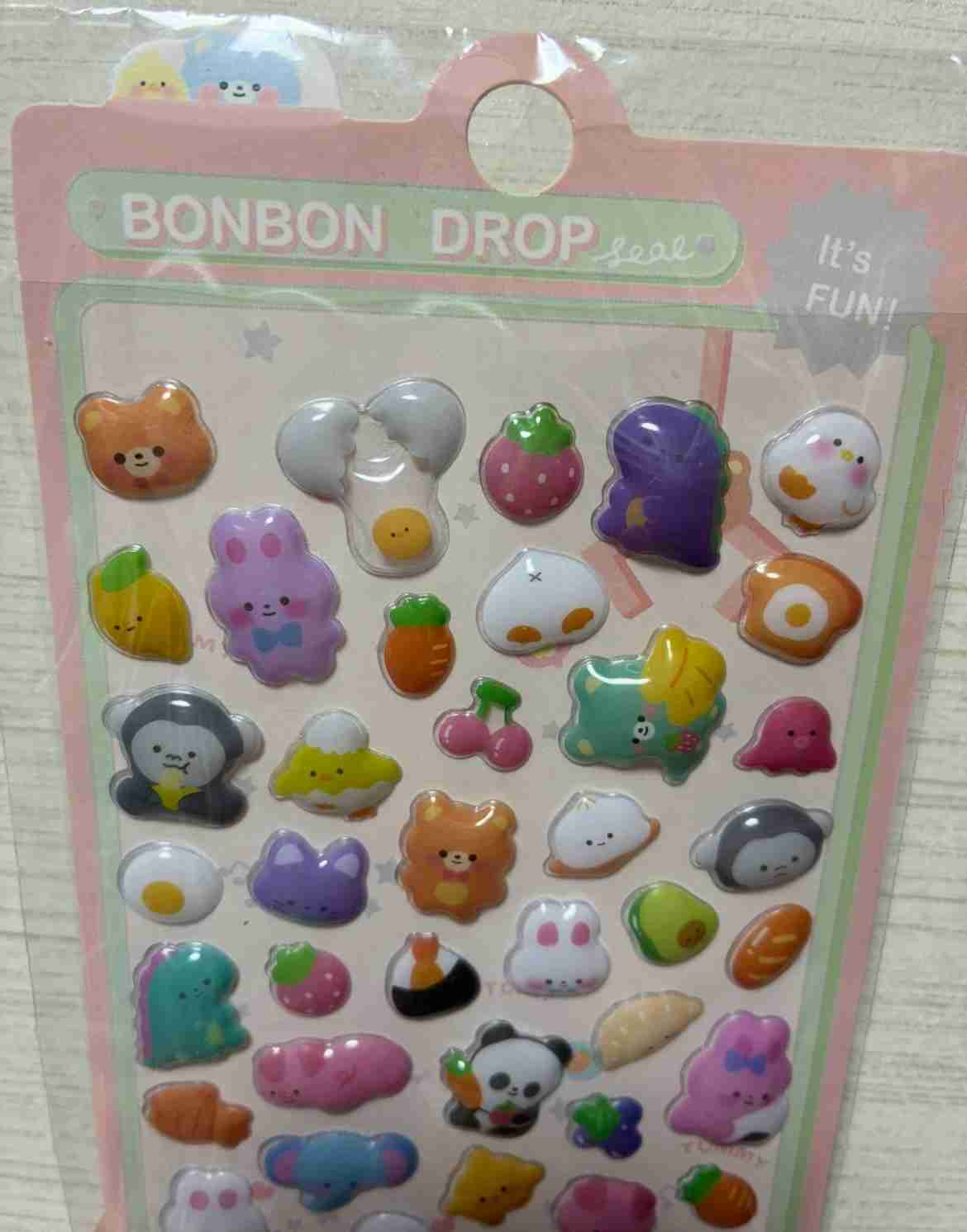「ついていけないよ、このブーム」ボンボンドロップシールだと思って買ったシール、娘が「それは偽物だから交換しない」と言われてしまった