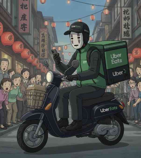 Uber、出前館、menuなど使ってますか?