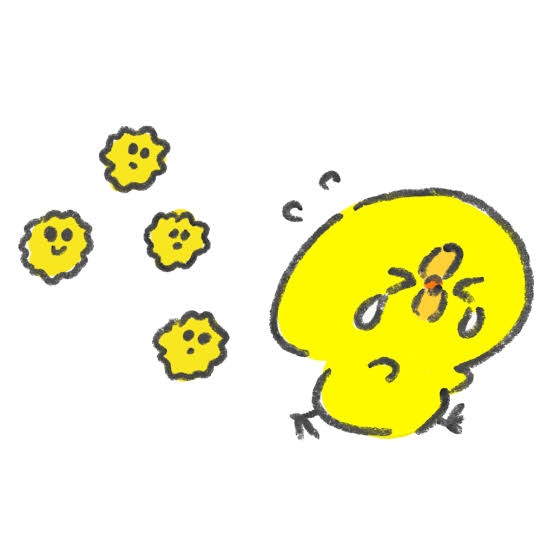 既に花粉症がツライ