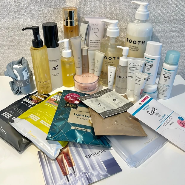 サンプルで感動したコスメ、スキンケア用品