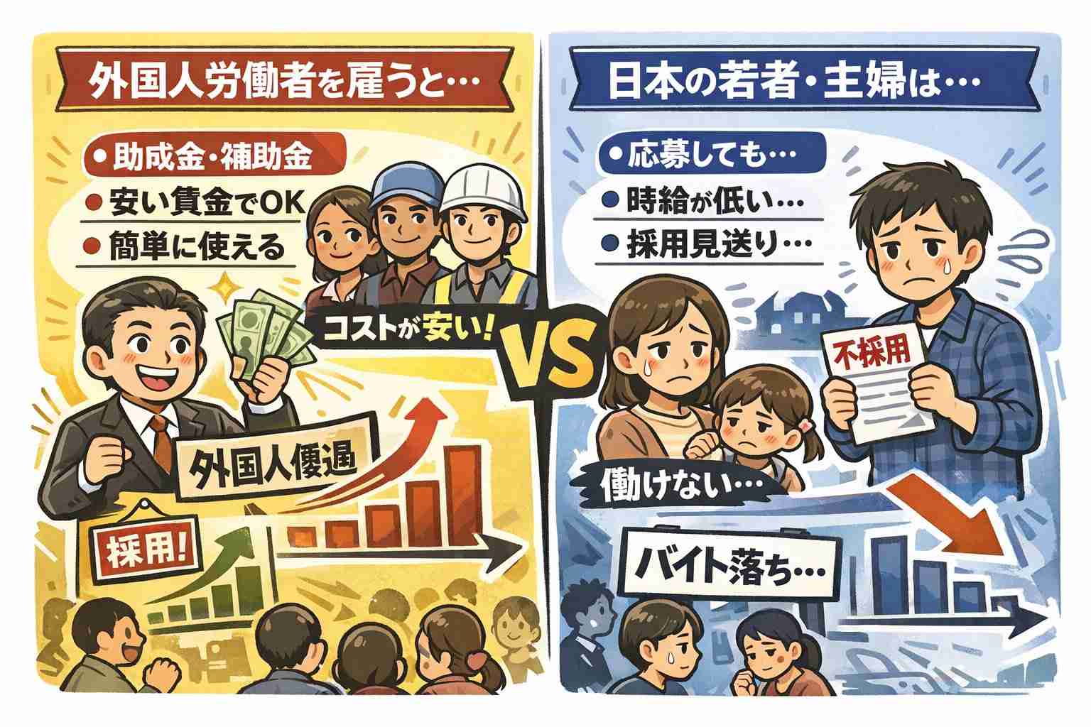 外国人労働者13年連続増加、2025年は過去最多の257万人…人手不足で企業が積極採用