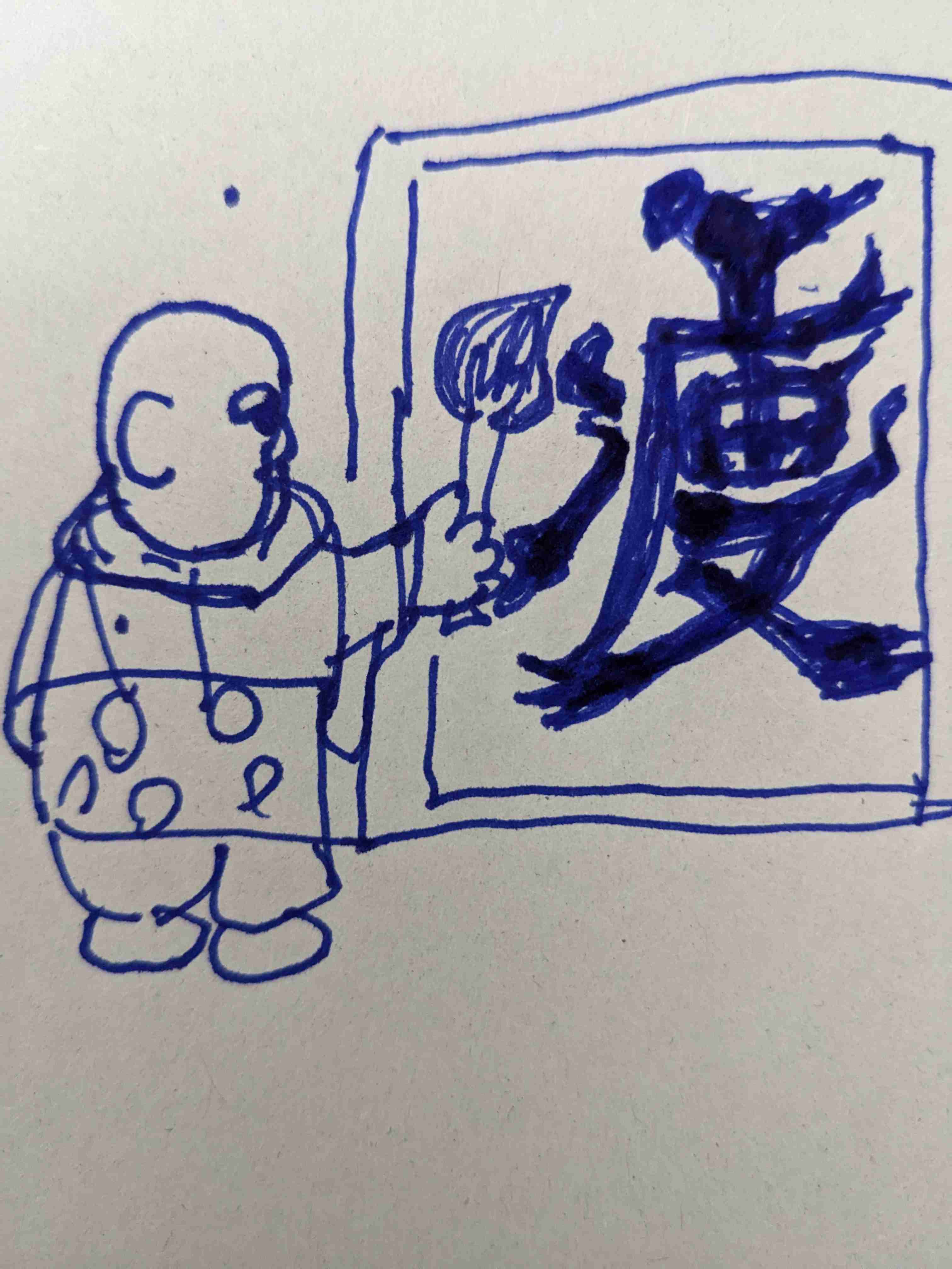 雑談しながらお絵描き【お題は出し合って】