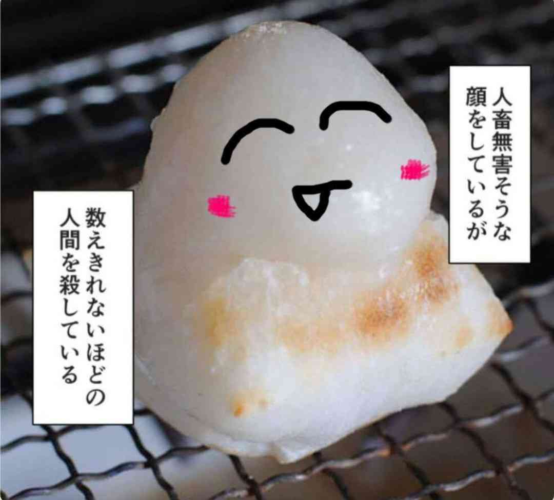 餅が好きで好きで辛い