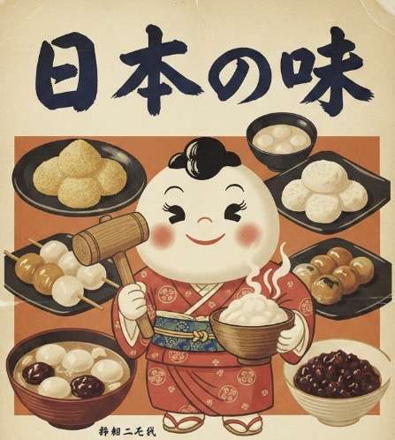 餅が好きで好きで辛い
