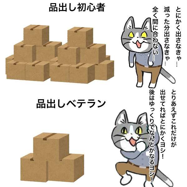 品出しの仕事してる先輩方、アドバイスください