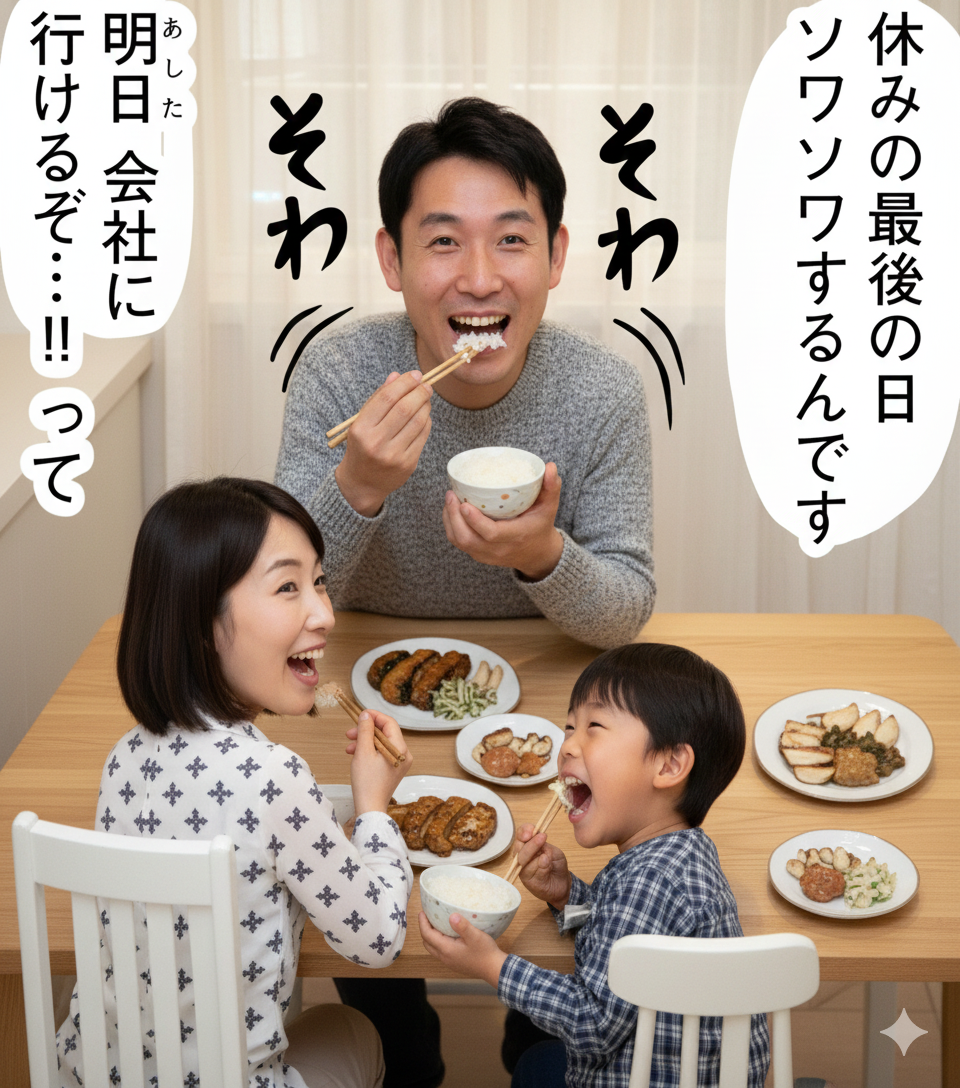 早く仕事に行きたいと思う人
