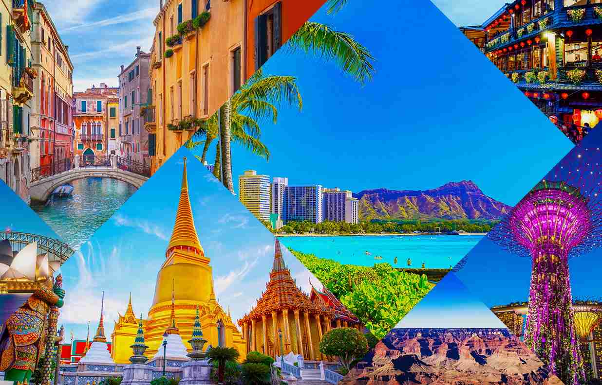 個人旅行〜国別難易度〜