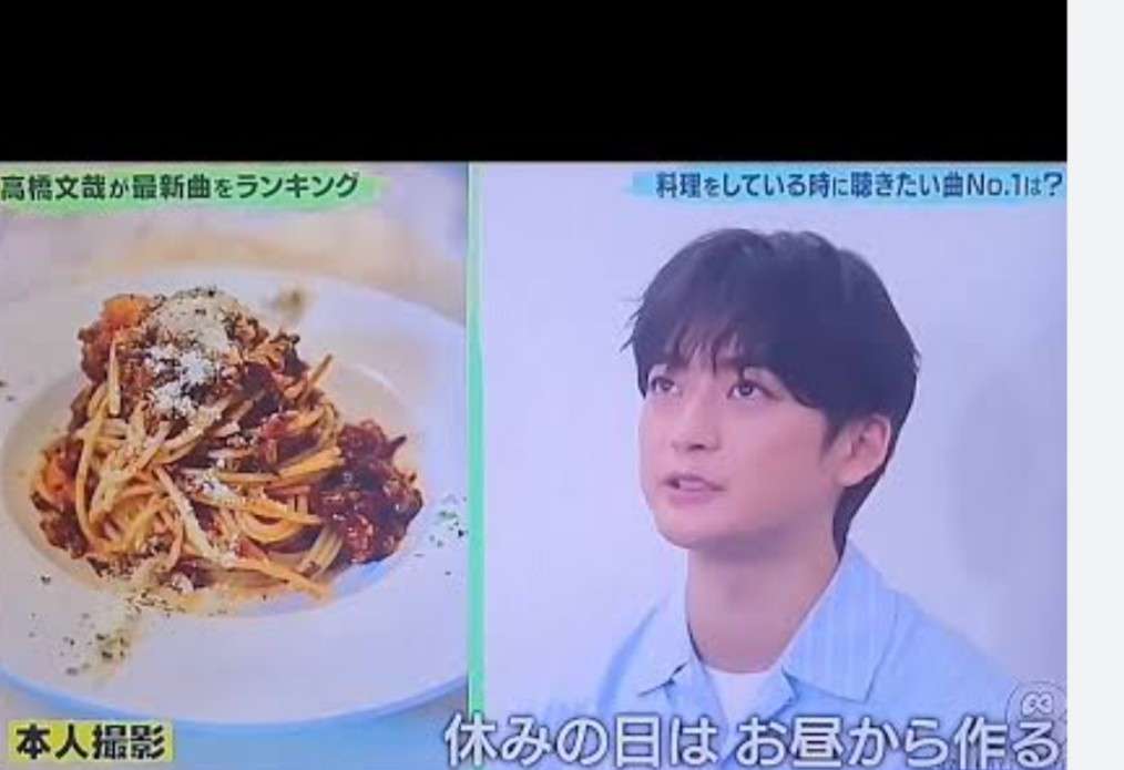 【画像】男性有名人の手料理が見たい