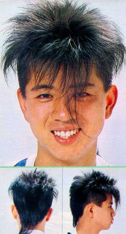 芸能人の懐かしい髪型