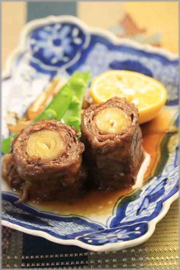牛肉で巻いたら美味しいもの