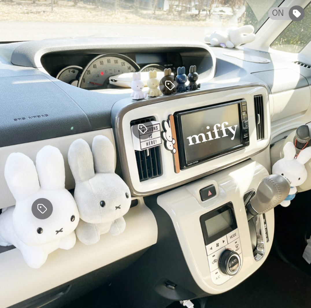 愛車の中、どんな感じですか？