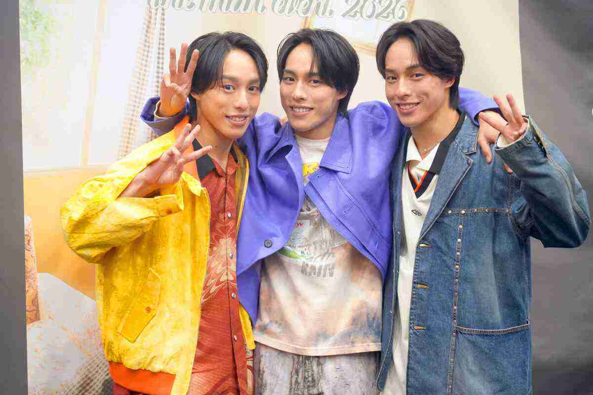 佐藤三兄弟、同じ服で外に出ない　新年の抱負は「日本中のみなさんが見分けつくようになってほしい」