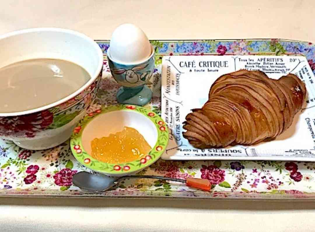 憧れる朝食