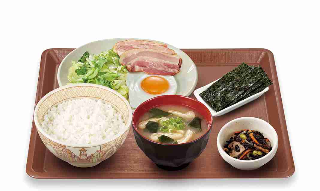 憧れる朝食