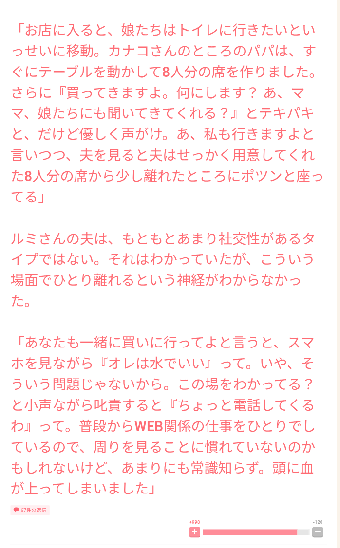 パートナーを人前に出すのが恥ずかしい人