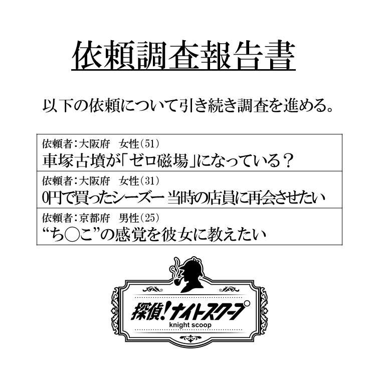 「こんなん許したらあかんやろ…」『探偵！ナイトスクープ』番組内容が炎上「笑われへん話やで」「児相案件」の声も